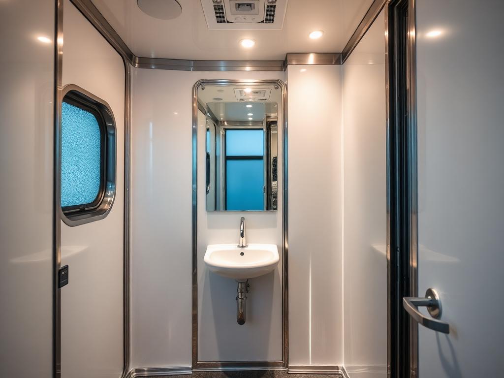 Luxury Restroom Trailers in Oxford, MA